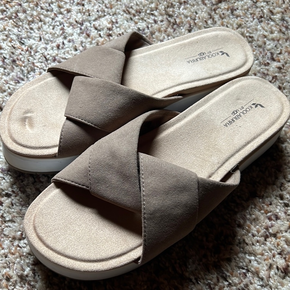 Brown sandals